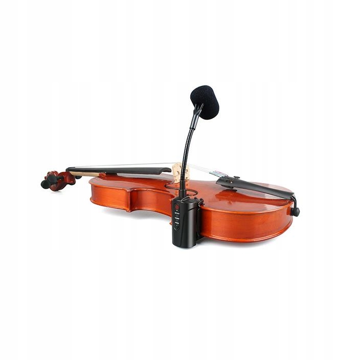 Acemic Profesionální bezdrátový Mikrofon pro housle pouzdro