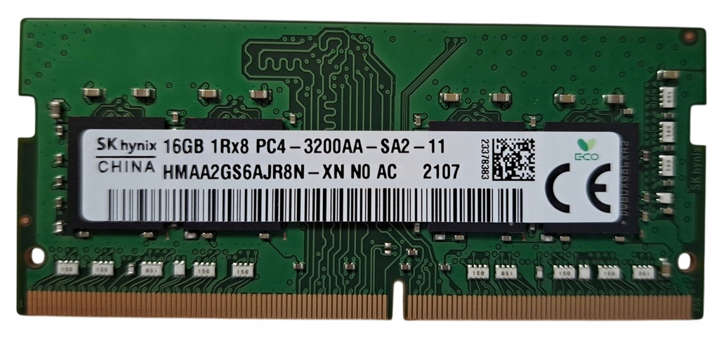 16gb Sk Hynix Ddr4 w Pamięć RAM - Części do laptopów