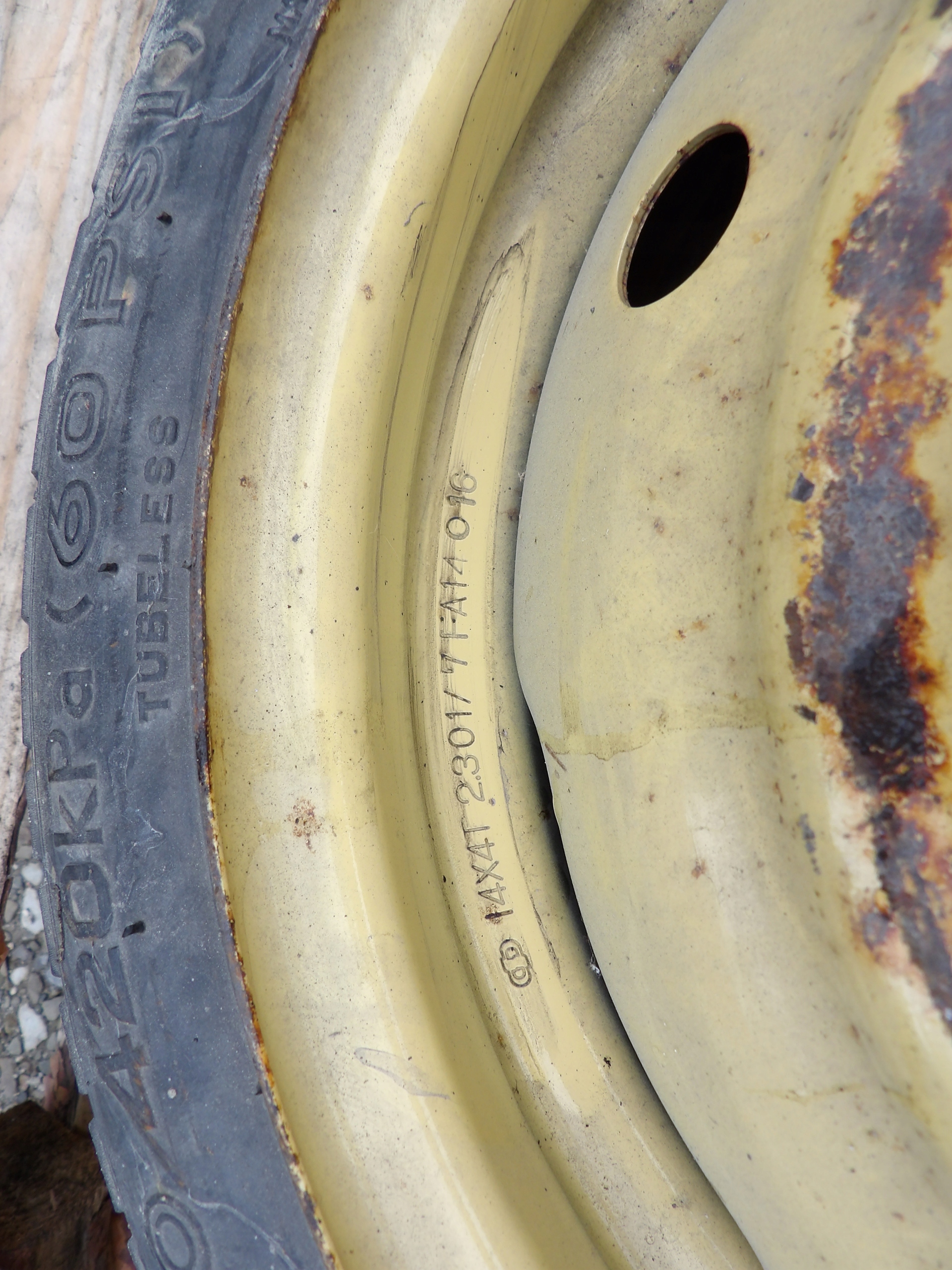 wheel spare TOYOTA YARIS 4X100 14