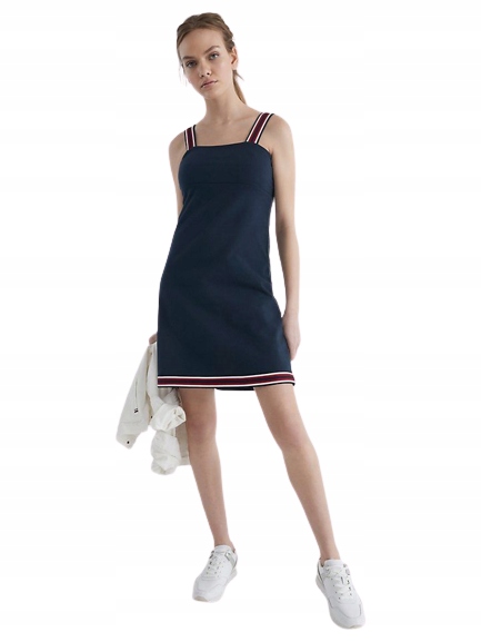 Tommy Hilfiger dámské šaty Sleeveless modré L