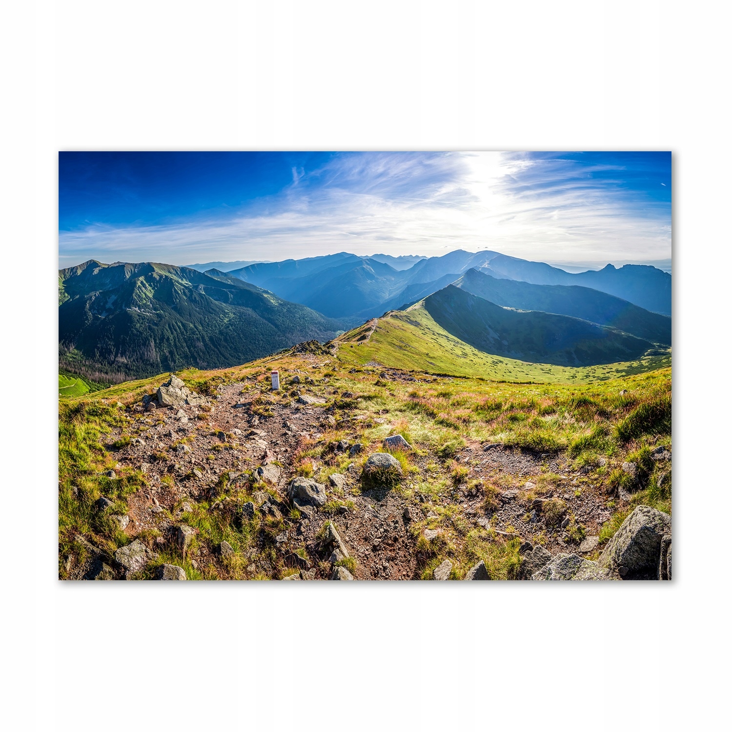 

Fotoobraz na ścianę szklany Panorama górska 100x70