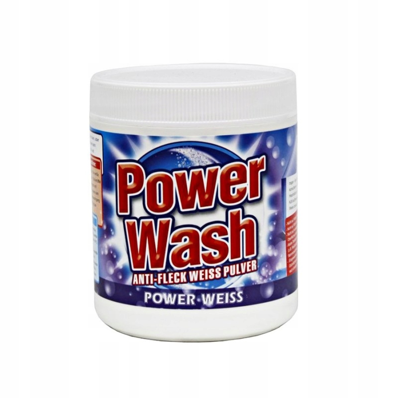 

Power Wash Wybielacz w proszku do białego De 600g
