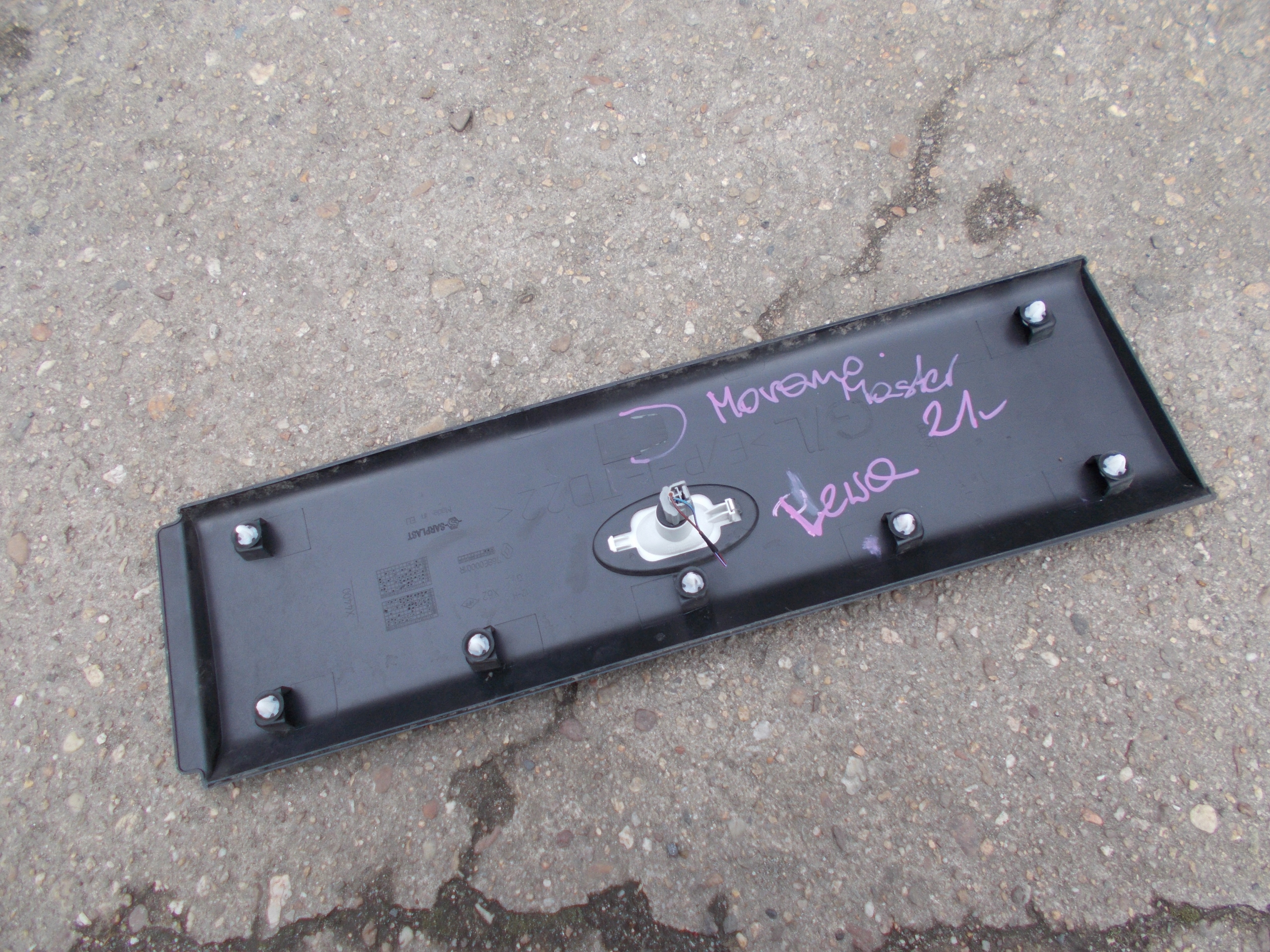 RENAULT MASTER III LIFT IV modanatura parafango PRAWGO 768F20003R