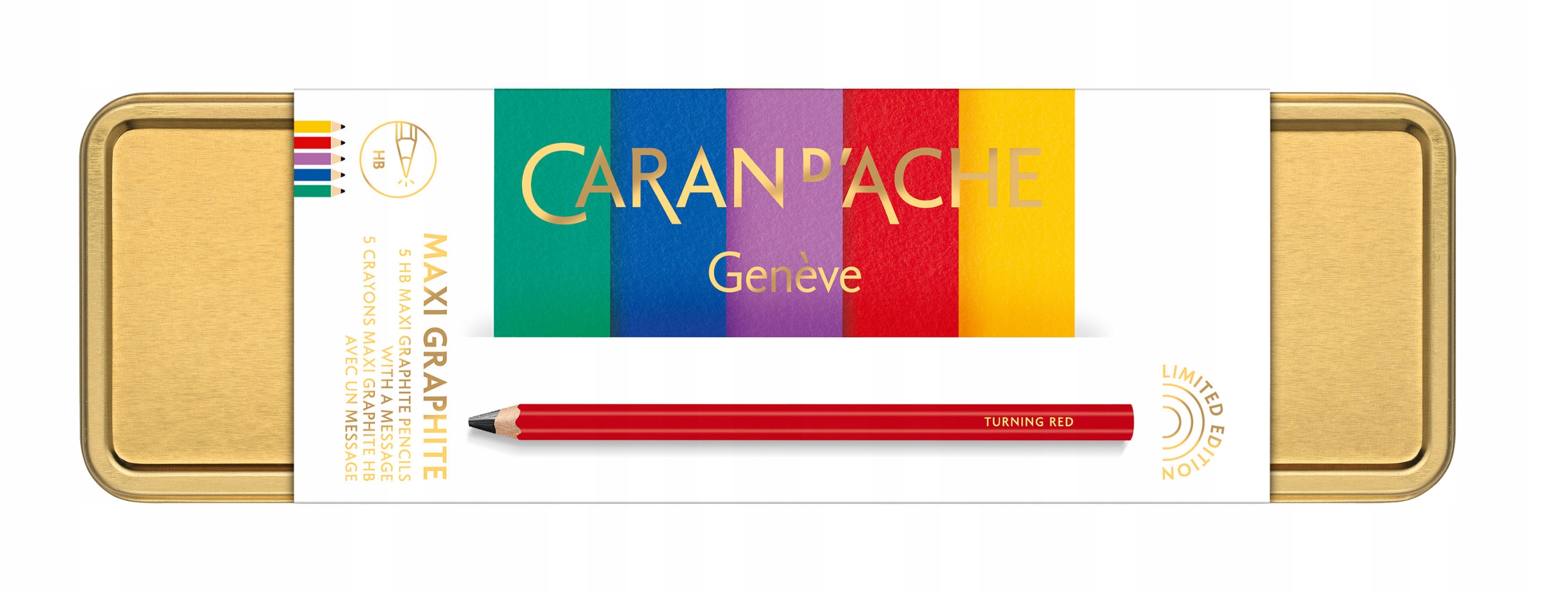 Tužky Maxi Graphite Colour Treasure Hb 5ks