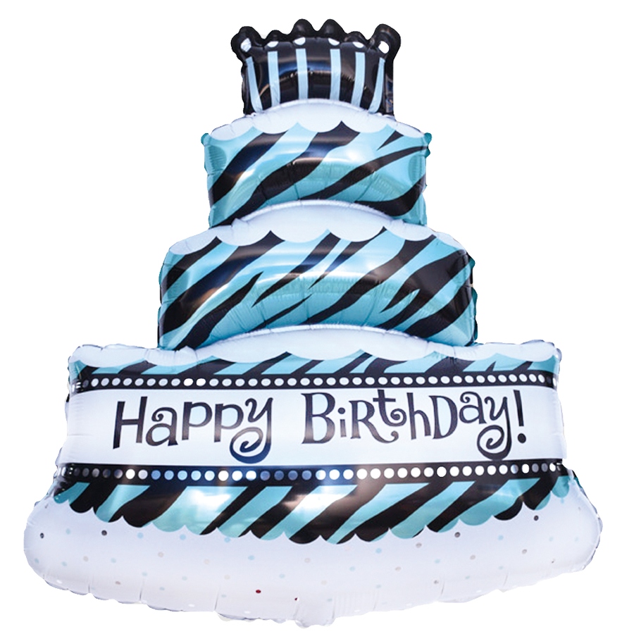

Balon foliowy tort niebieski 69cm x 98cm