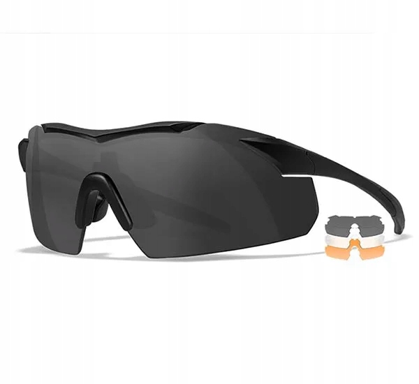 Okulary strzeleckie Wiley X Vapor 2.5 Grey Clear Light Rust Matte