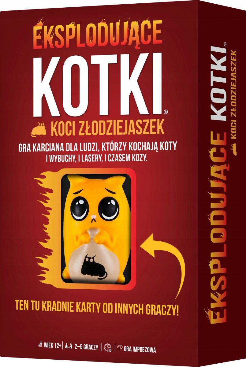 Gra Eksplodujące Kotki Koci Złodziejaszek