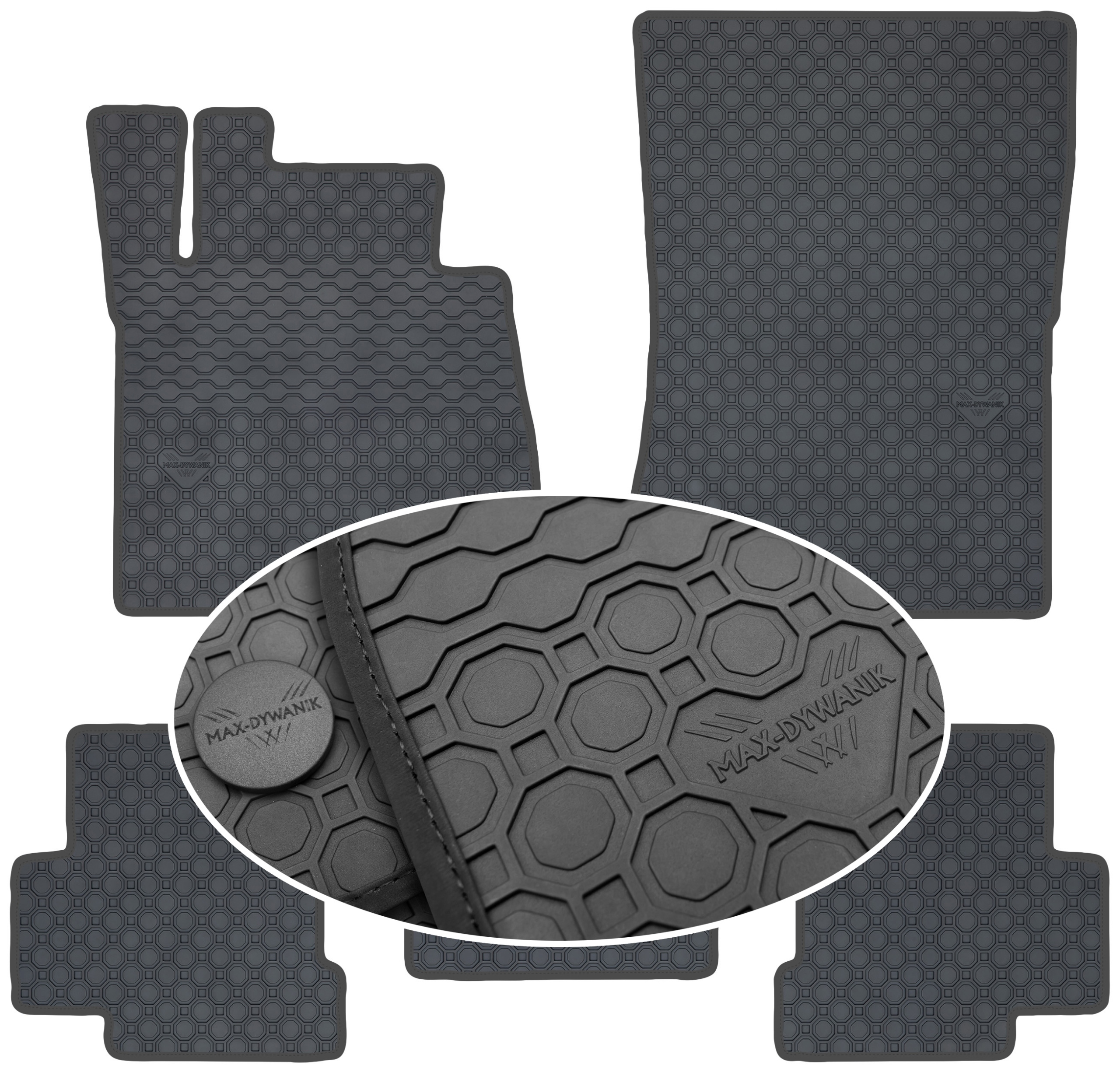 G-Klasa W463 Short 2002-2018 Koberce Čierne