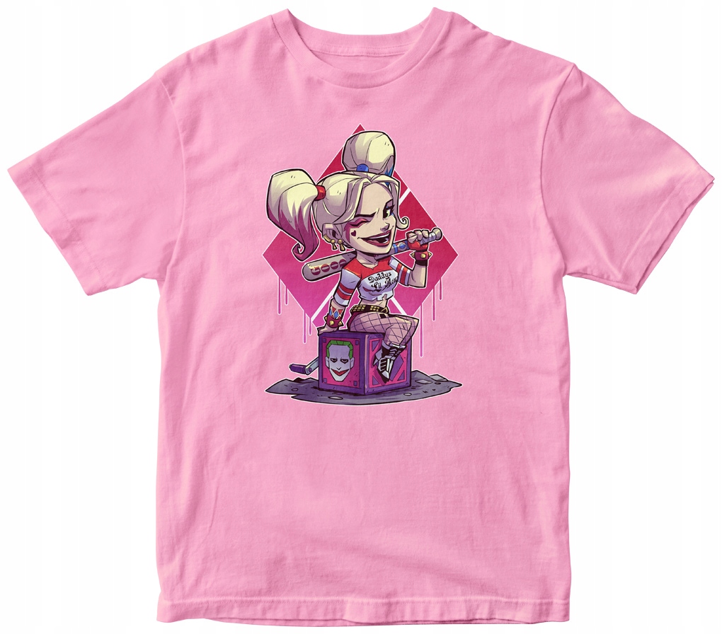 

T-shirt Koszulka Dziecięca 134CM/8L Harley Quinn