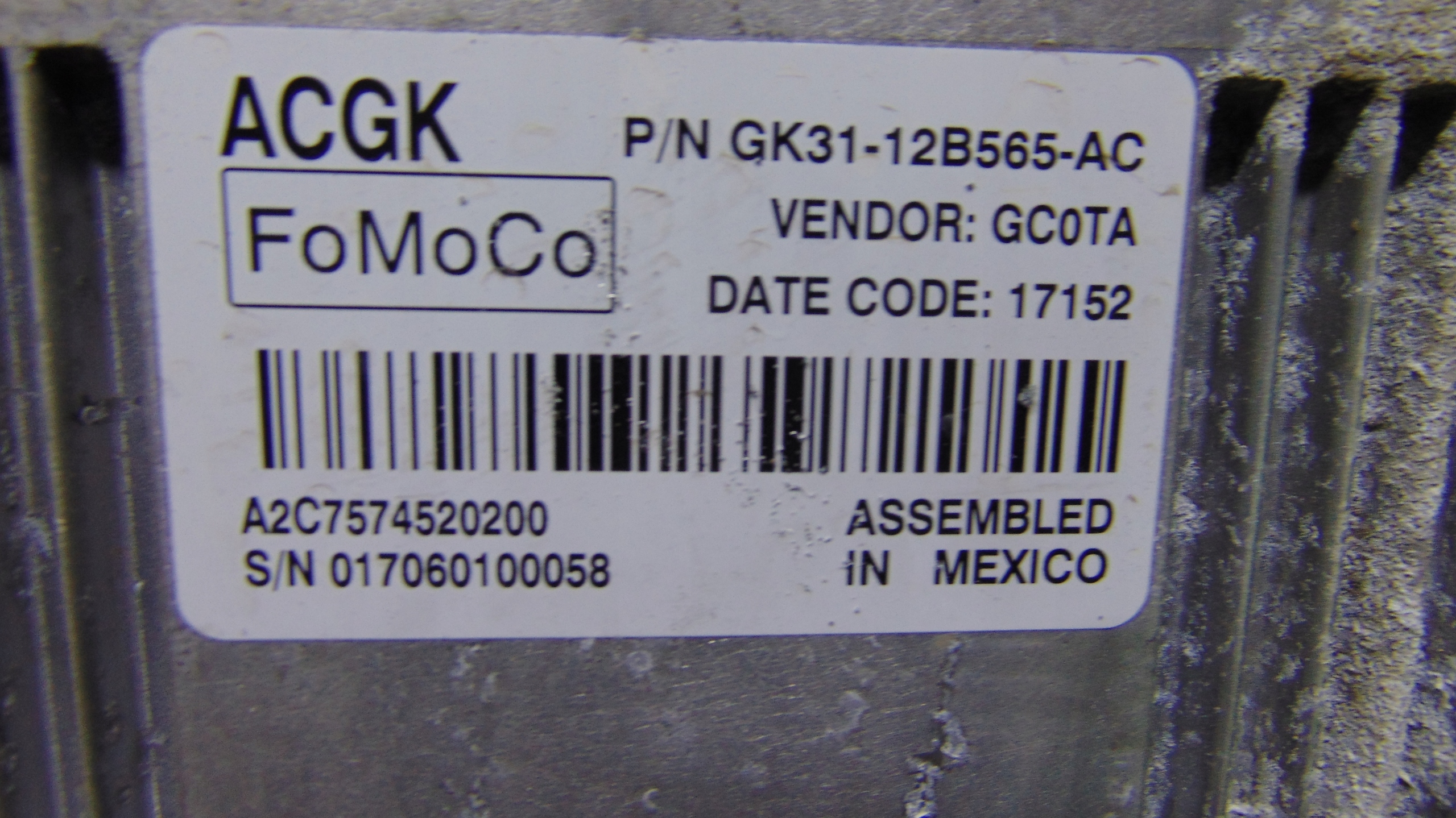module control unit gearboxes 2.0TDCI FORD TRANSIT MK8 12-20 ROK