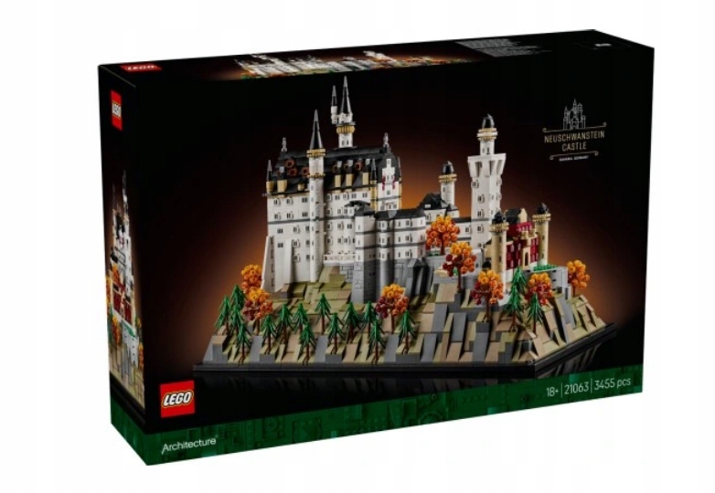 Lego 21063 Architecture – Zámek Neuschwanstein