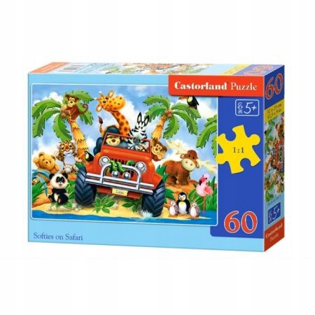 

Puzzle 60 el. Safari Castorland