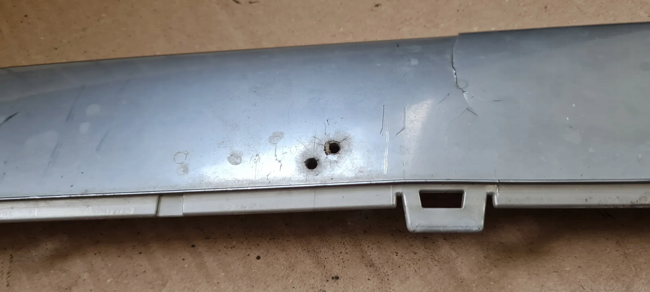 S3 8V BERLINA A3 MODANATURA PARAURTI ACCESSORI SLINE SPOILER CHROM