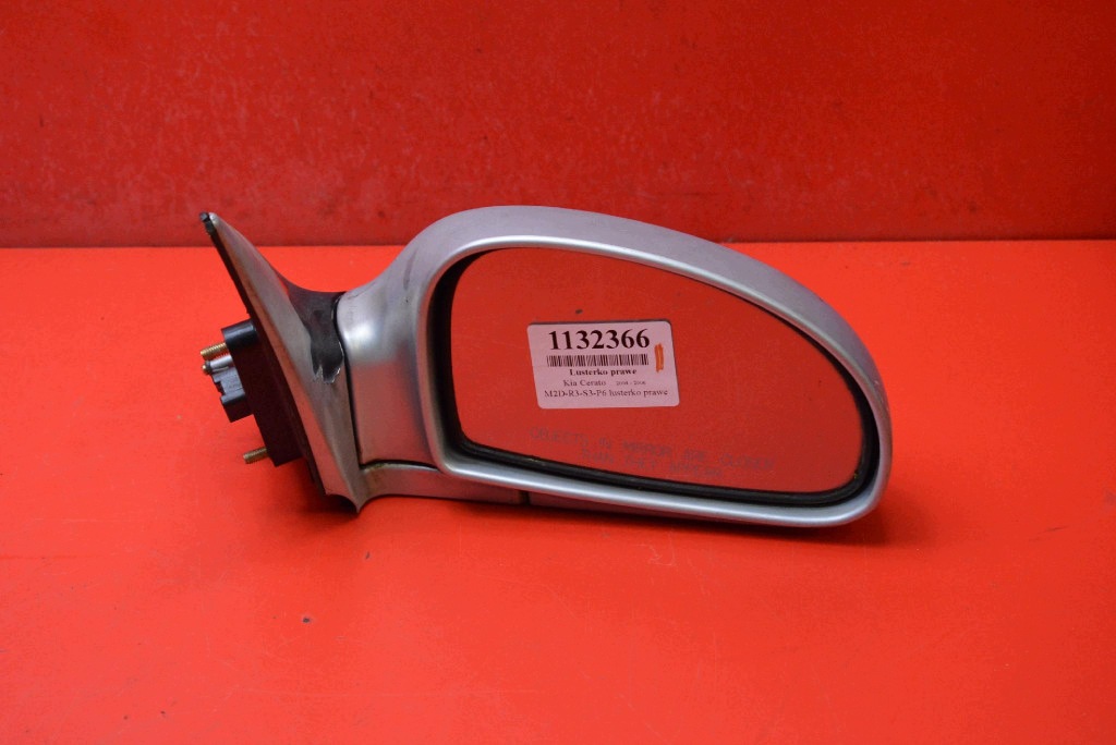 mirror right silver EU 012234 KIA CERATO 1 and 04-06 5 PIN