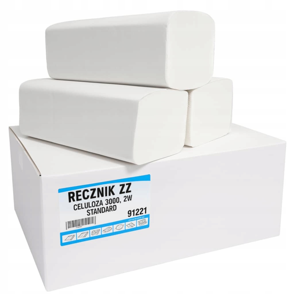 Levně Papírový ručník Zz 3000 2W Celulóza 150 ks 230x310 Silný savý