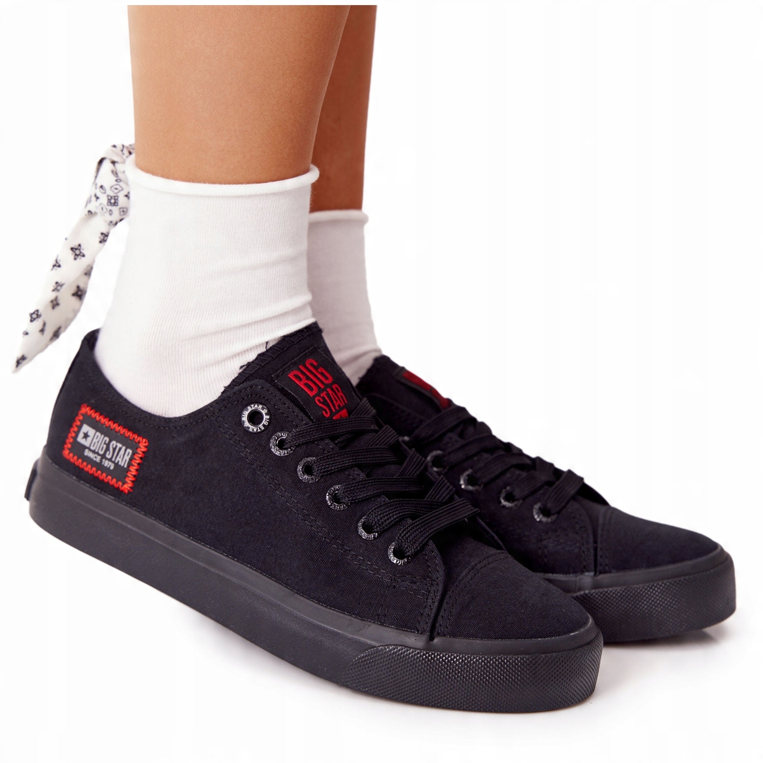 

Damskie Trampki Big Star HH274133 Czarne 36