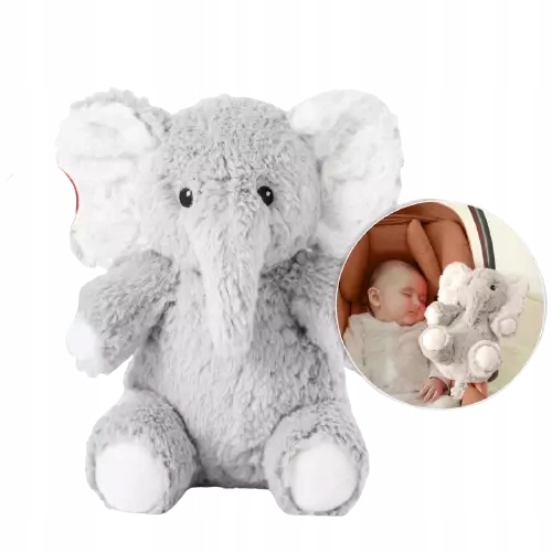 MASKOTKA USPOKAJAJĄCA SZUMIĄCY SŁONIK USYPIACZ