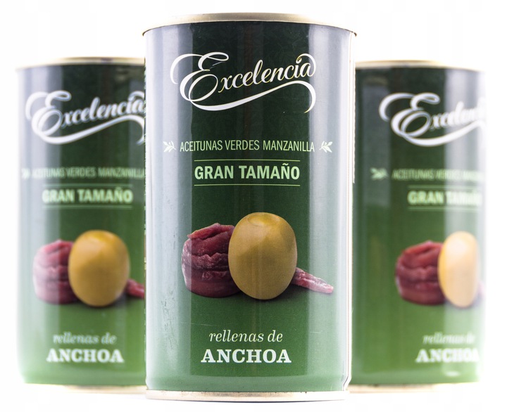 

Oliwki Excelencia z anchois 300g puszka