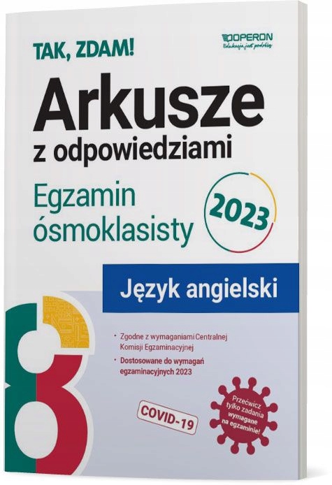 

Egzamin ósmoklasisty 2023 Angielski Arkusze Operon
