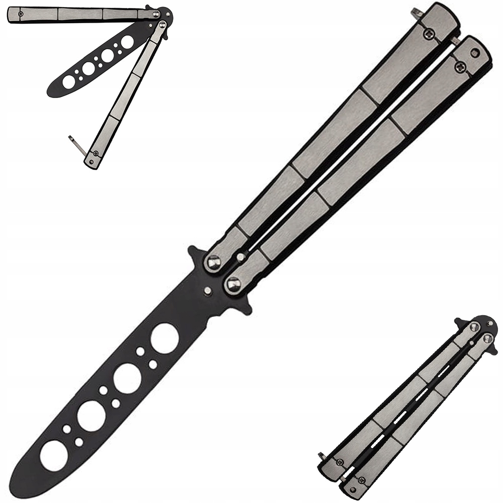 

Nóż Motylkowy Motylek Balisong Treningowy N-500D