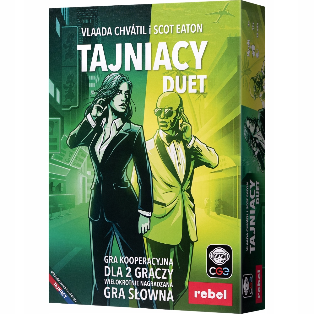 Tajniacy Duet. Wydawnictwo Rebel