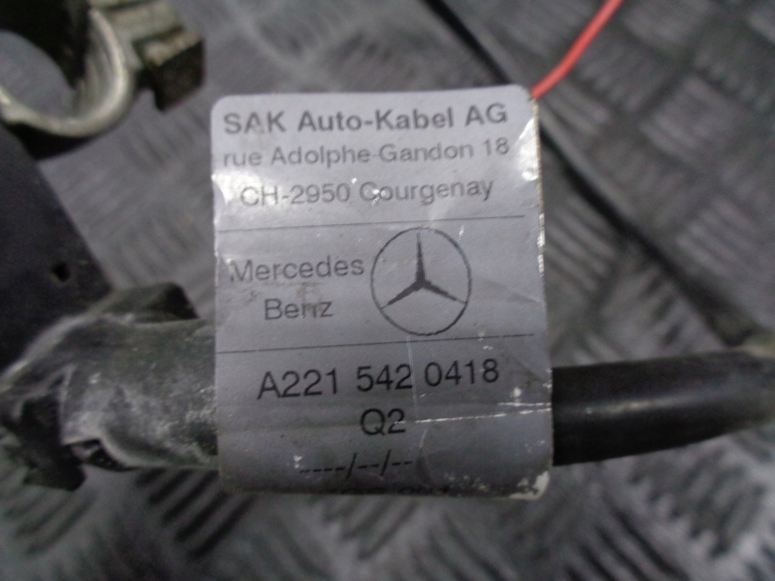 Batteriemanagement Sensor MERCEDES CL W216 2215420418