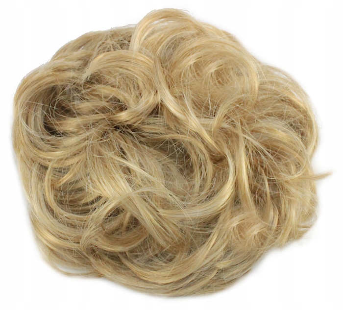 

Gumka Do Włosów Messy Bun Kok Duża Średni Blond