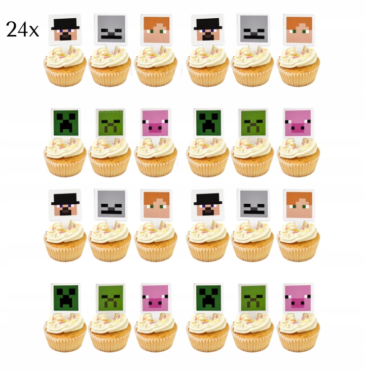 MINECRAFT BALONY GIRLANDA TOPPER TOPPERY OBRUS PIXEL STEVE URODZINY ZESTAW Waga produktu z opakowaniem jednostkowym 0.7 kg