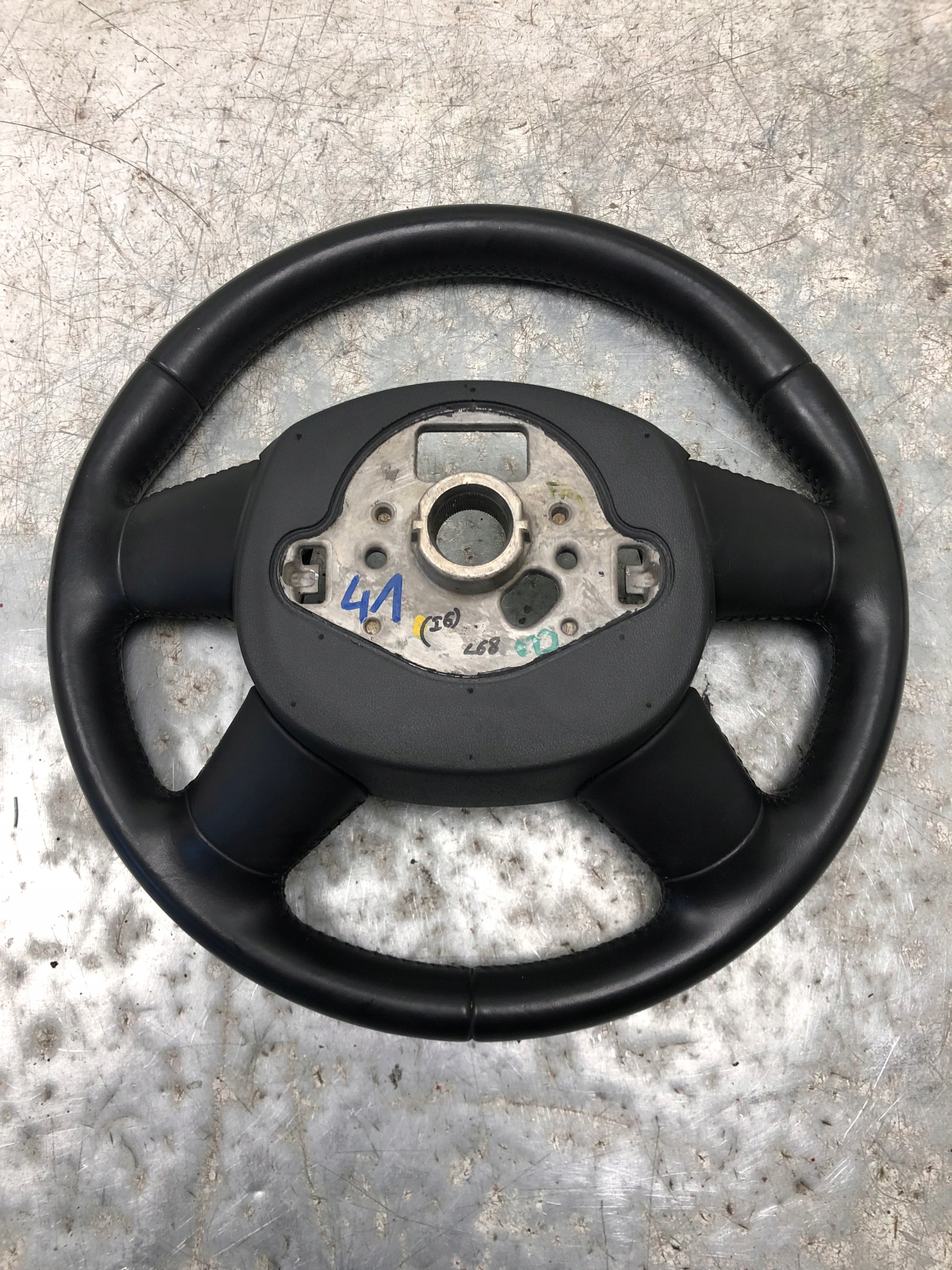 lenkrad Leder MULTIFUNKCJA AUDI A4 B8 LIFT 4L0419091AC