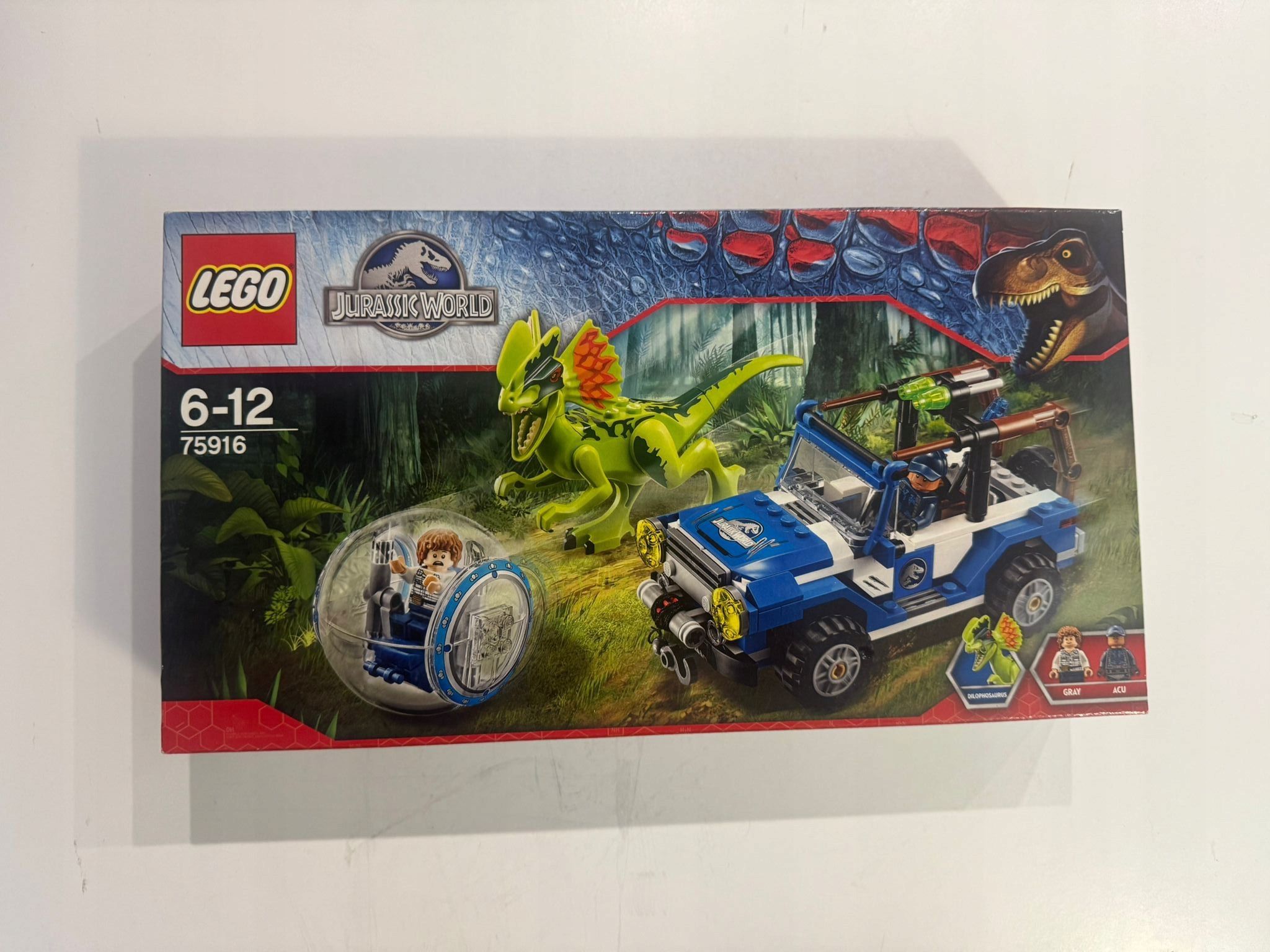 Lego Jurský svět 75916 Přepadení dilofozaura Nové