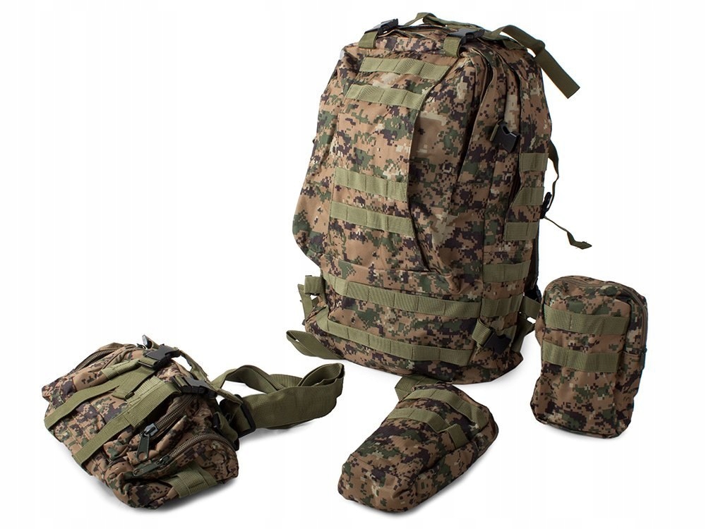 Batoh survival velký 48,5L Vojenský morro