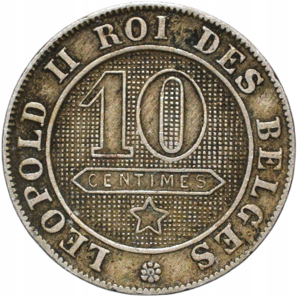Belgia 10 centymów 1894