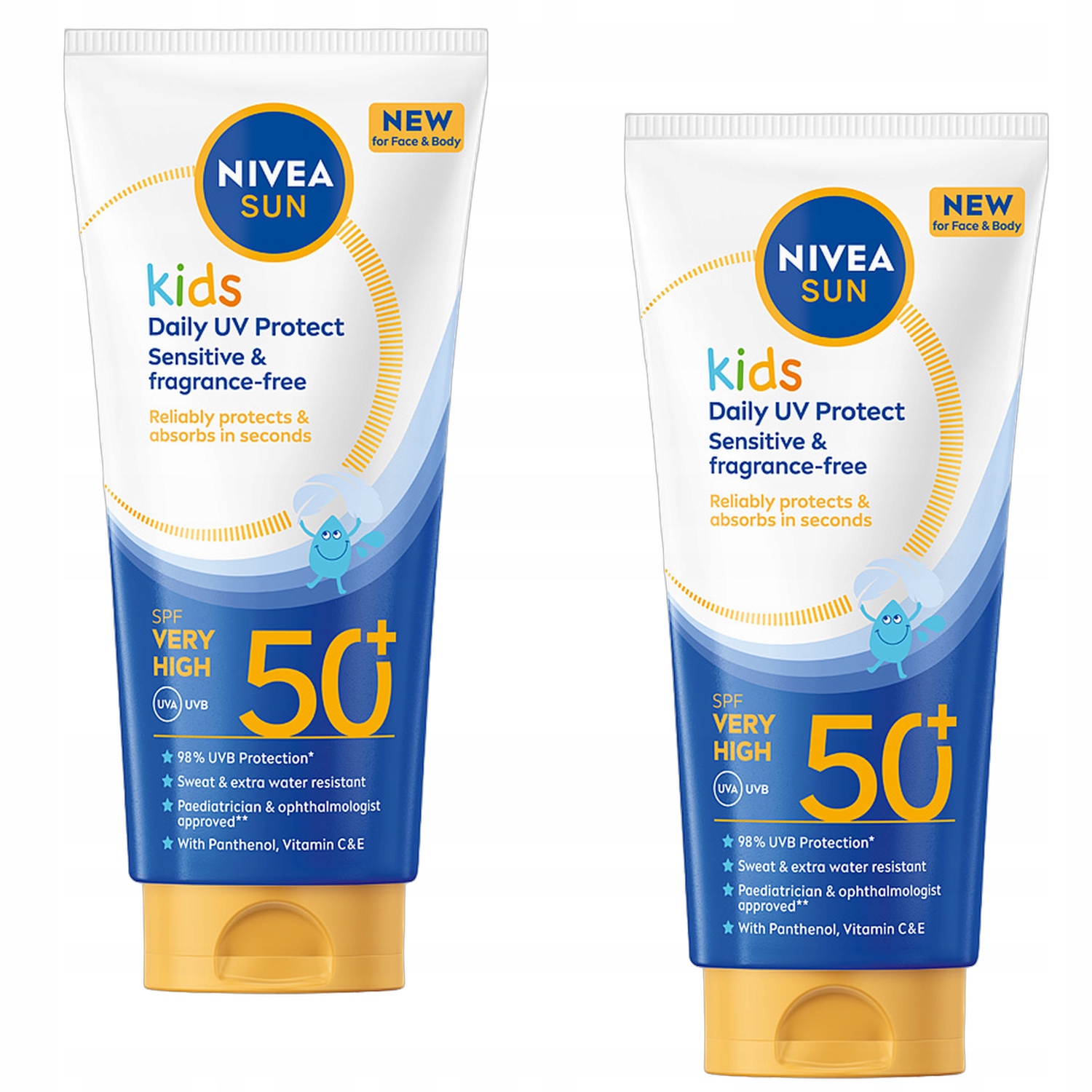 Sun Kids Balsam na słońce dla dzieci do twarzy ciała SPF50+