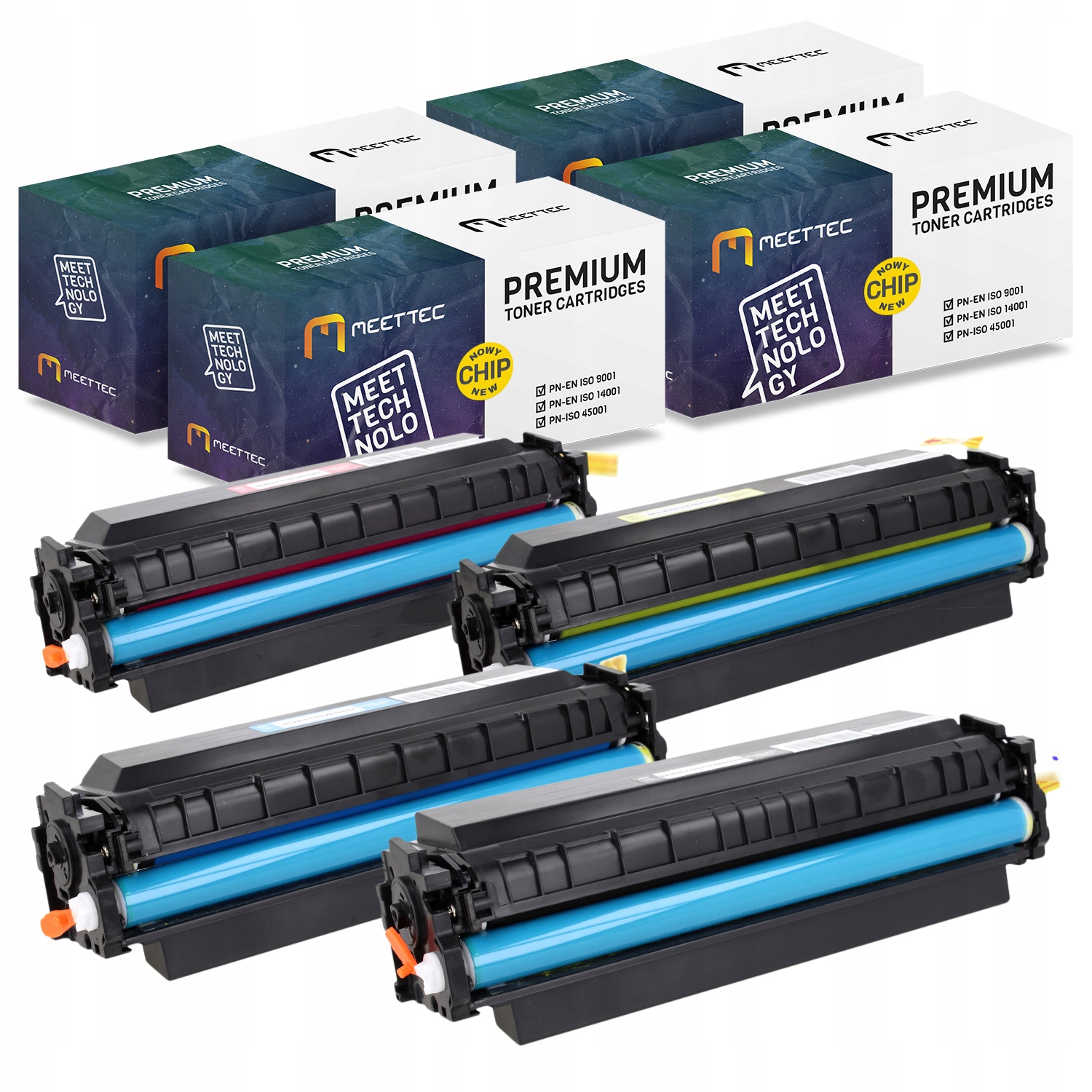 

Zestaw tonerów do Hp W2030X Cmyk 415X M454dn M479d