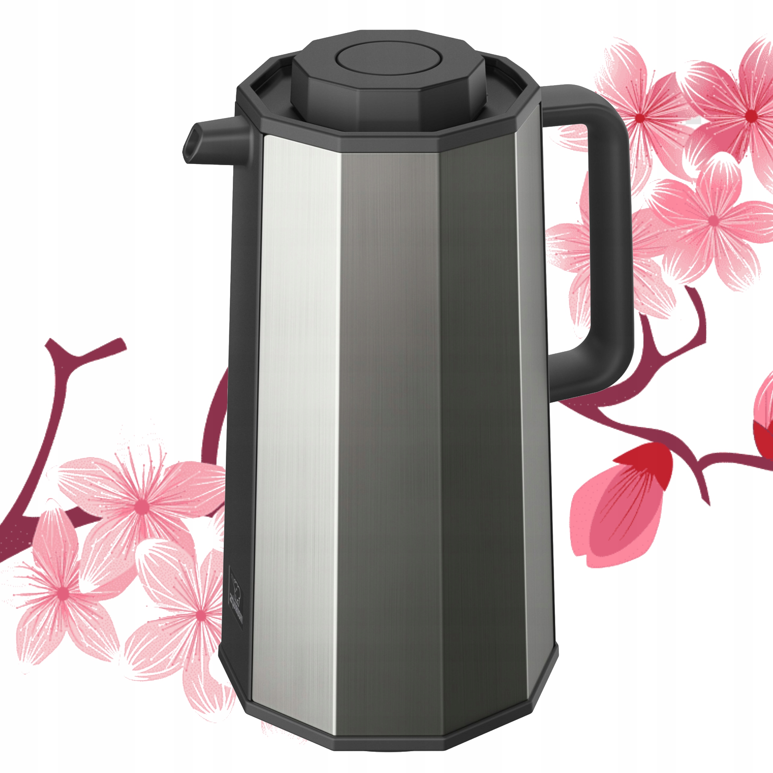 Termoska skleněný do domácnosti Zojirushi AH-EAE10-SA 1L japonský, prostorný