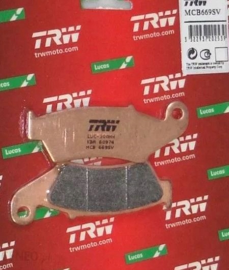 MCB669SV - Колодки передні TRW HONDA XRV750 Afrika Twin 93-03