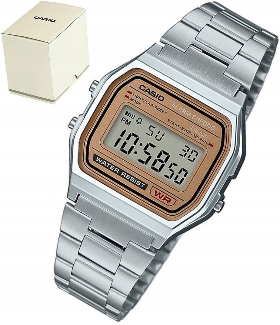 Hodinky Casio A158WEA-9EF Retro Jako Dárek Vintage Unisex Módní Jako Dárek