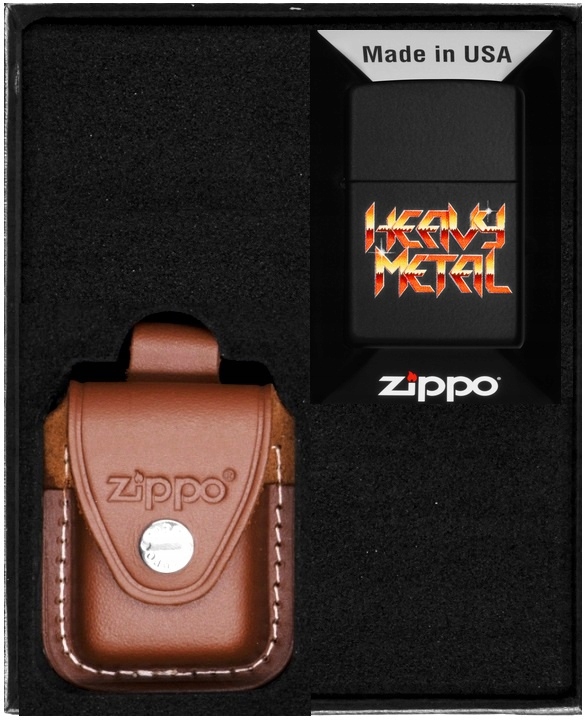Sada Zapalovač Zippo Heavy Metal Design, dárek č. 4