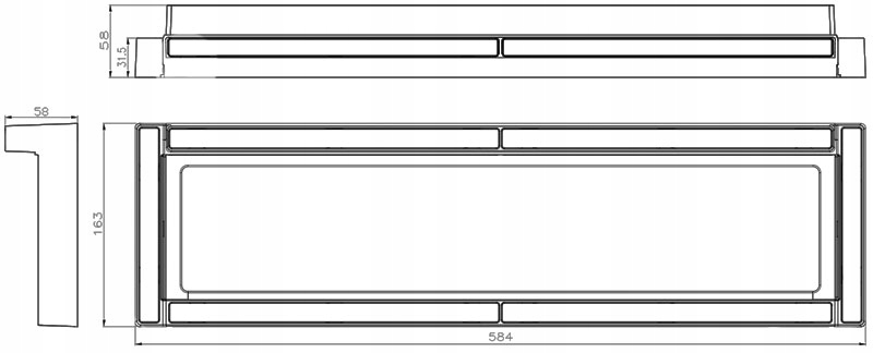 LAMPA ZESPOLONA TYLNA OŚWIETLENIA TABLICY REJESTRACYJNEJ DIODOWA LED Stan opakowania oryginalne