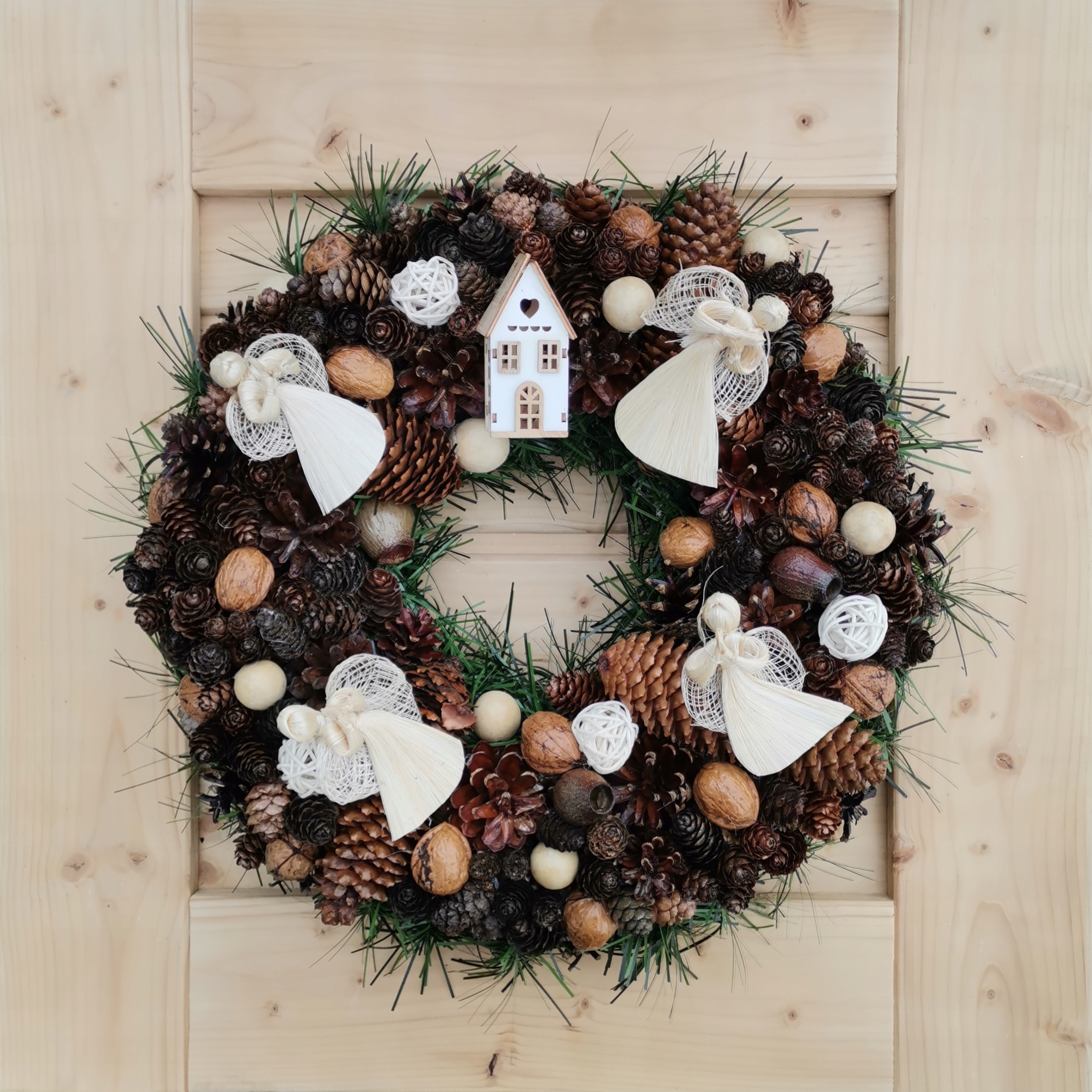 Wianek świąteczny bożonarodzeniowy poszewka Kod producenta 001