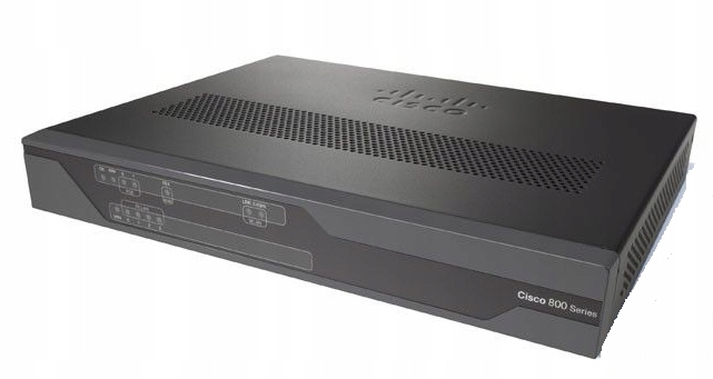 Nowy Router Cisco C888EA-K9, 4 x 10Base-T/100Base-TX RJ-45