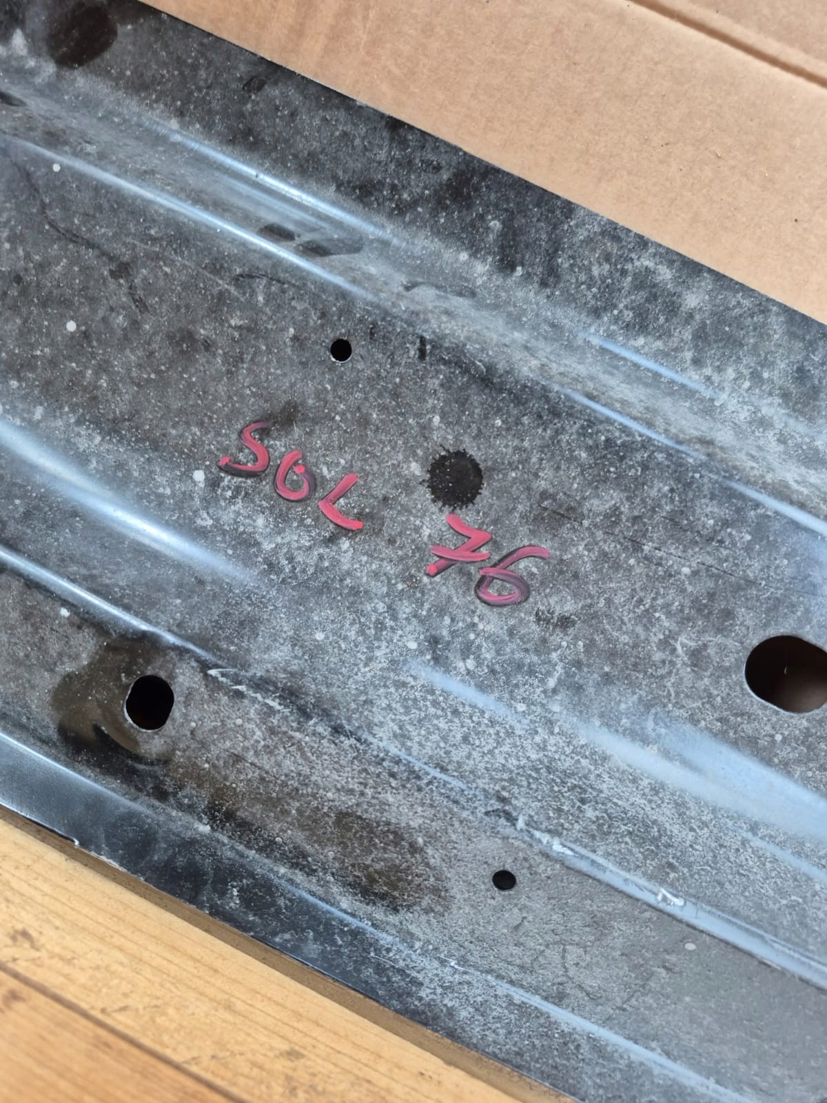 VW T5 LIFT 7H0 side pillar boot rear part 7H0803703