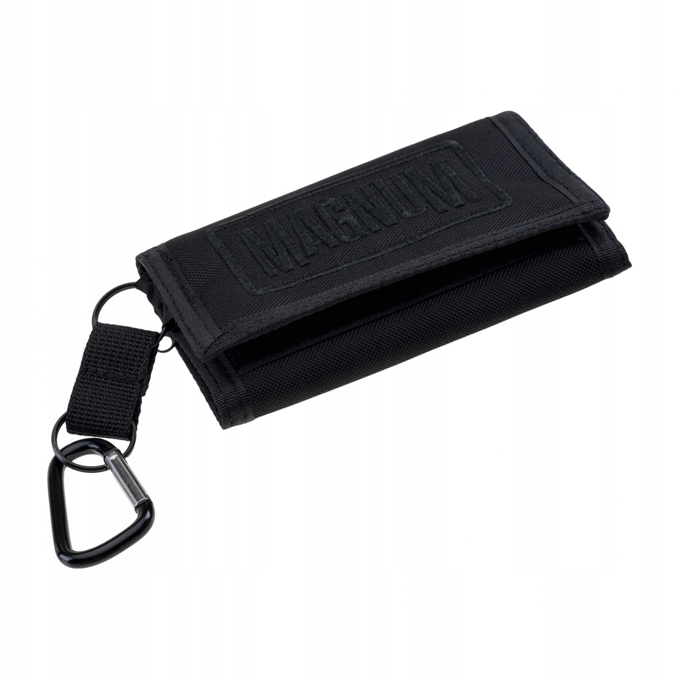 MAGNUM WALLET Portfel Militarny+Karabińczyk Czarny