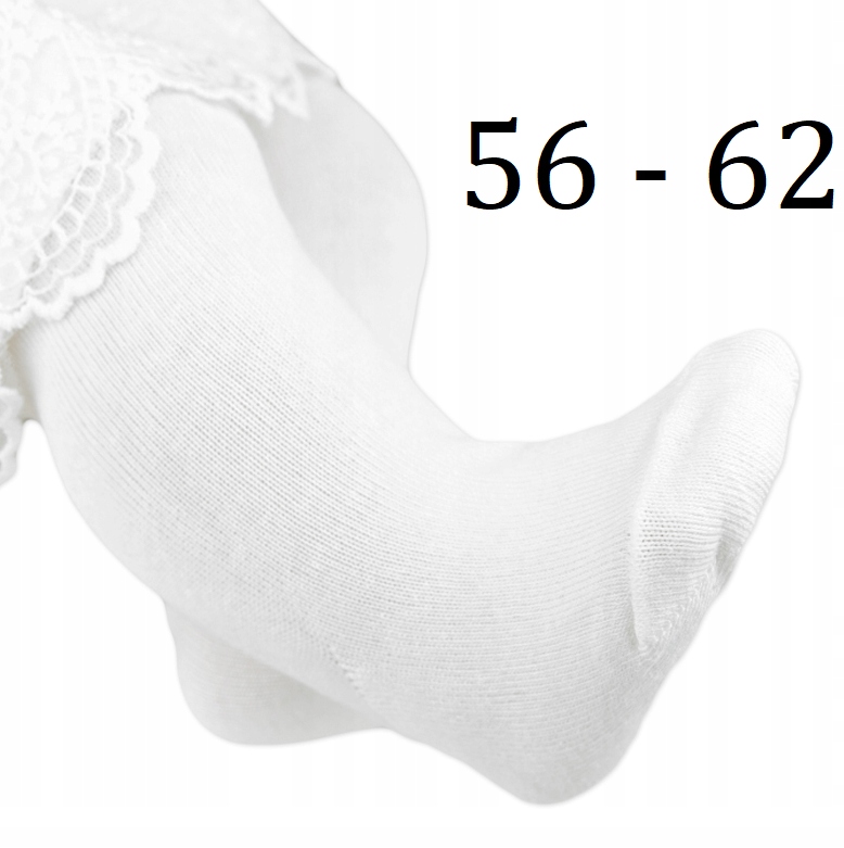 

Rajstopki Do Chrztu Białe, Bawełniane buciki