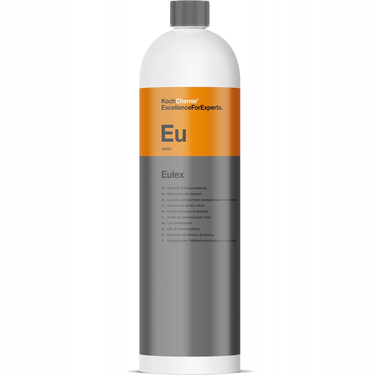 Koch Chemie Eu Eulex 1L Środek do usuwania kleju żywicy gumy smoły tuszu