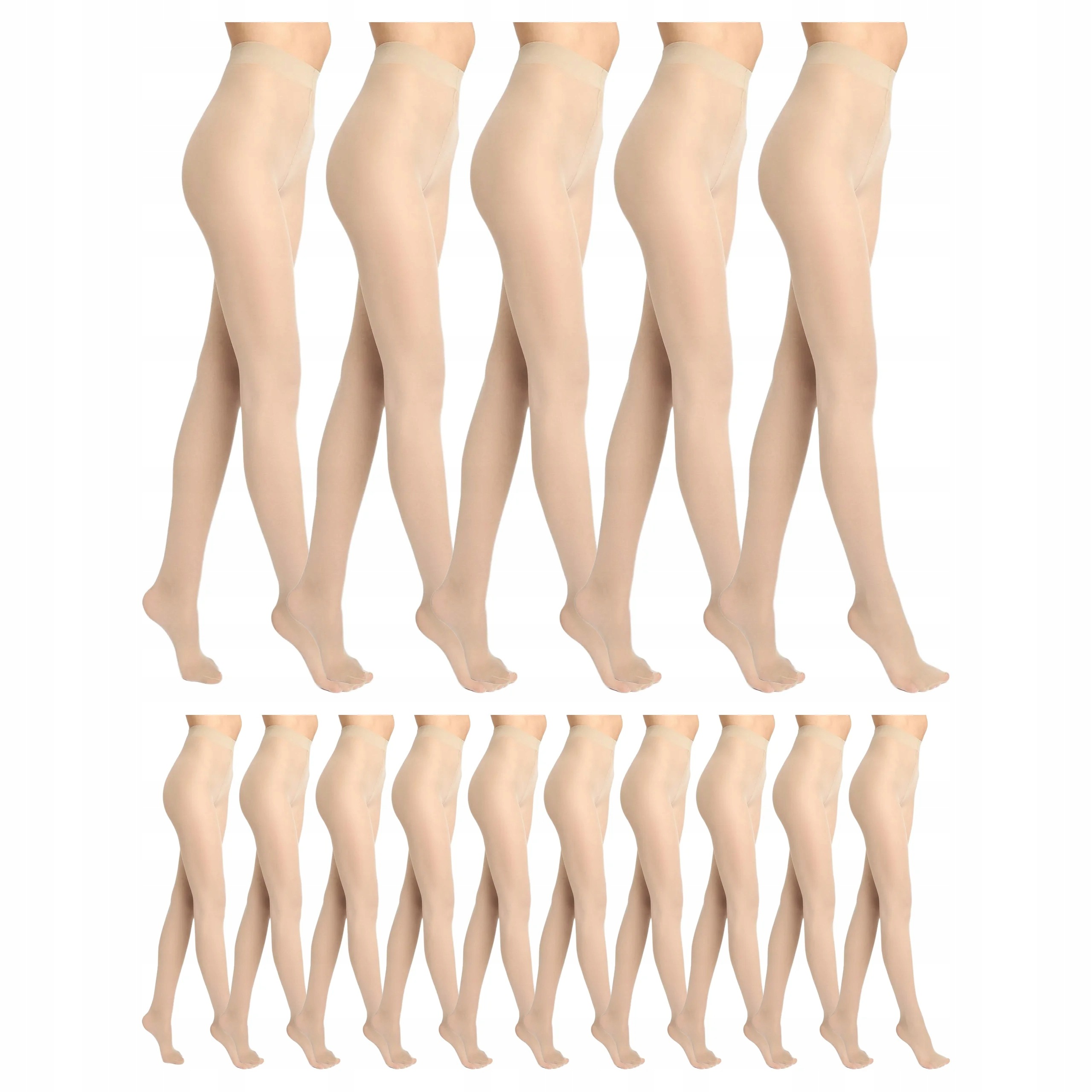 15 x Punčocháče Tonic 20 Marilyn almond 3/4