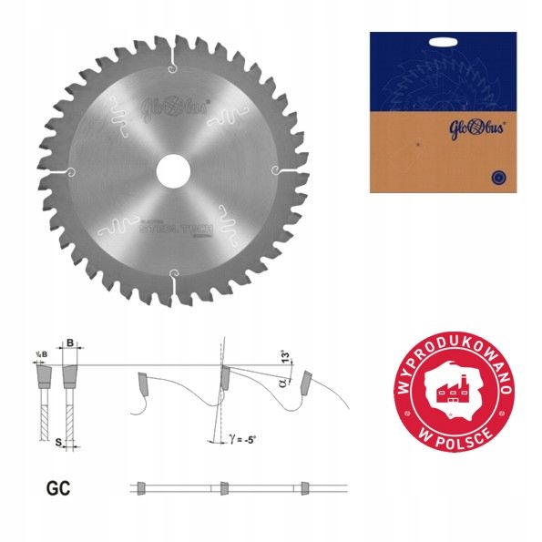 

Globus tarcza piła do metalu 200x30x2,0 50z