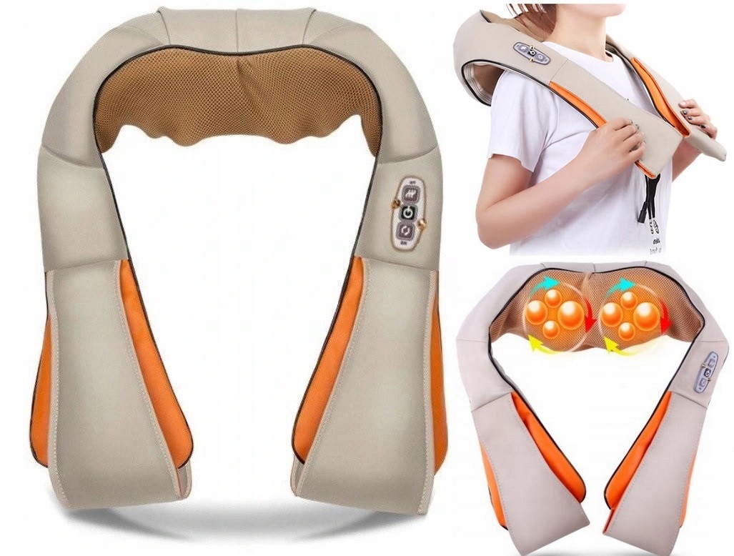 

Masażer karku Shiatsu Medivon 3D Kołnierz masujący