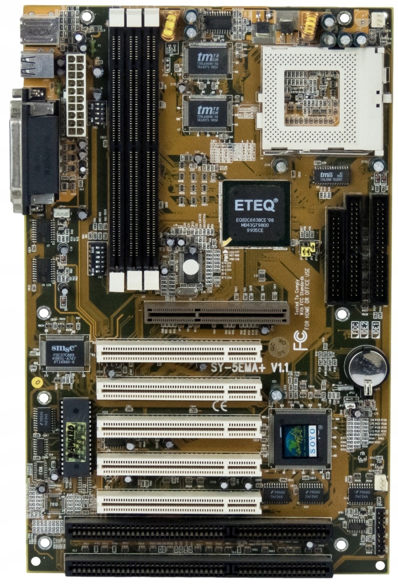 Soyo SY-5EMA+ V1.1 Socket 7 Isa Pci