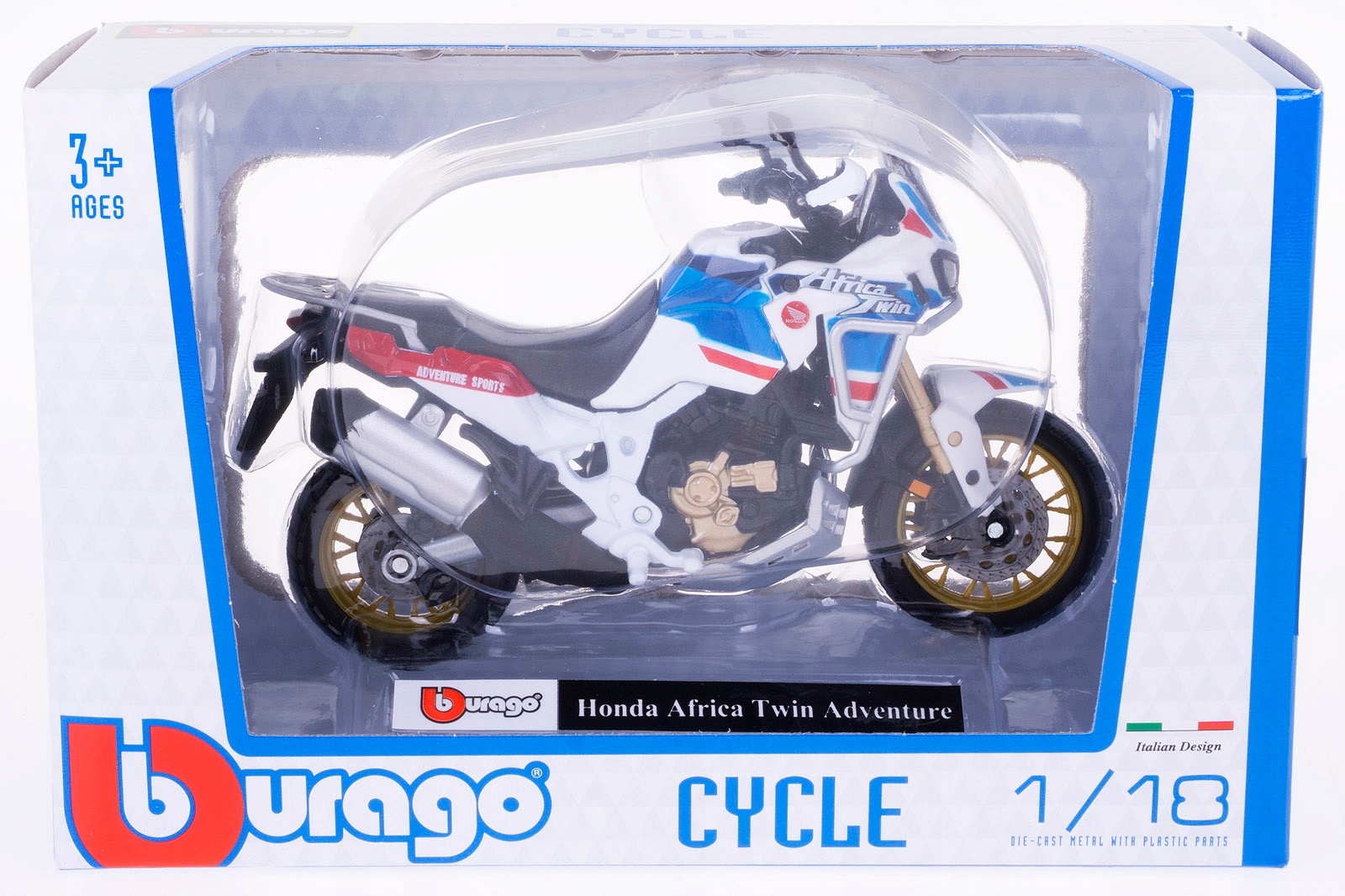 HONDA AFRICA TWIN MODEL METAL MODEL BBURAGO 1:18 Rodzaj pojazdu motor